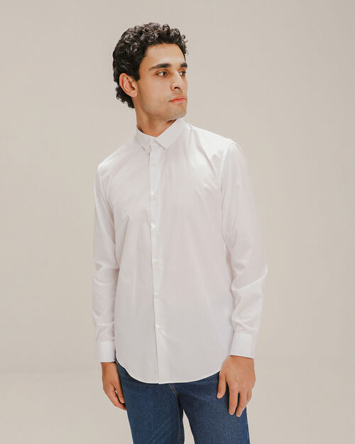 Camisa Slim Blanca